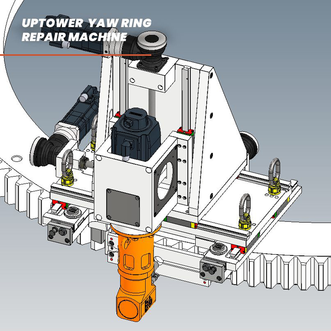 Yaw ring repair. Scource: CNC Onsite.