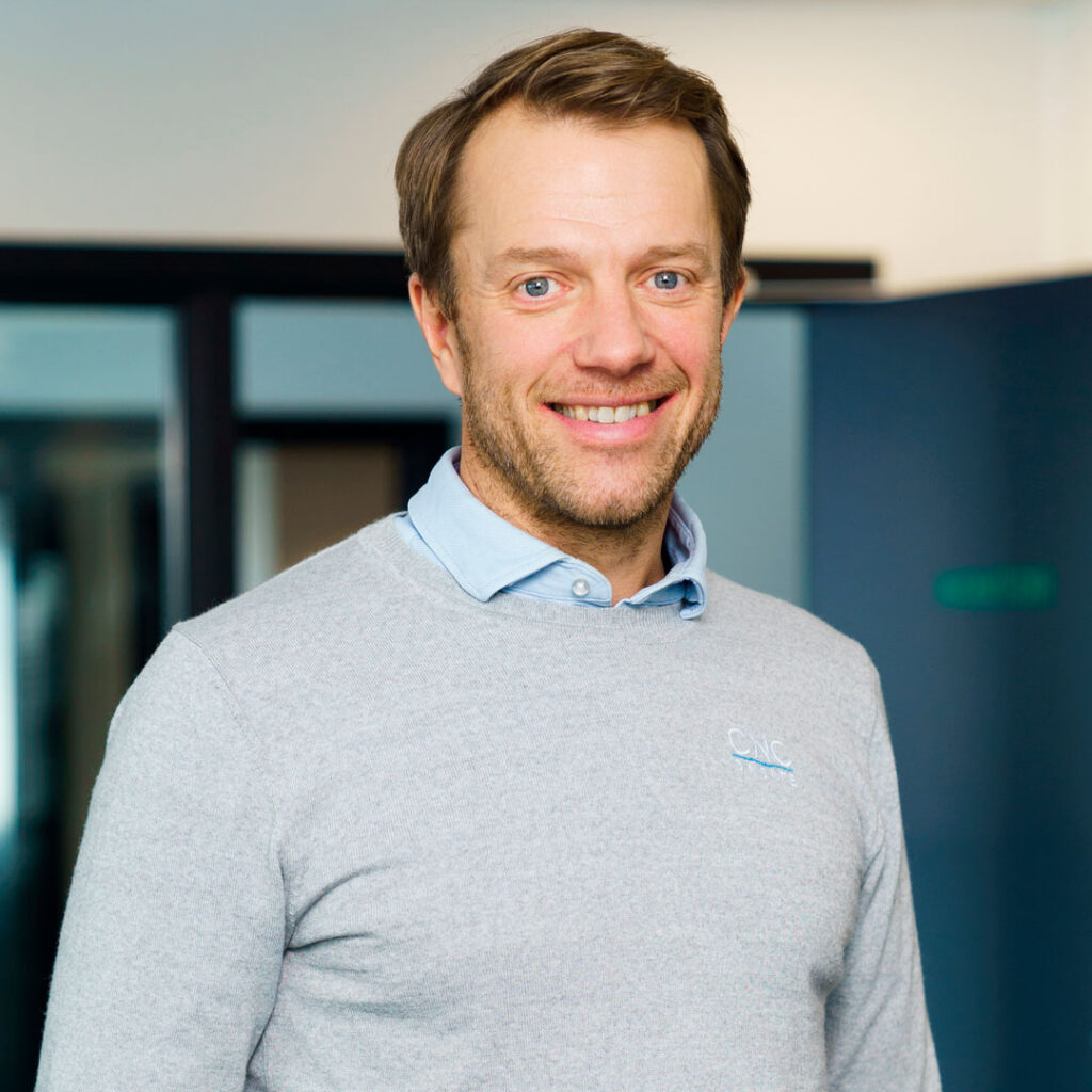 Soren Kellenberger pictured at CNC Onsites HQ in Vejle